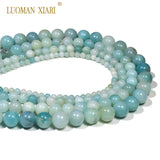Amazonite Natural Stone Round Beads 4/6/8/10/12mm Strand 15.5''