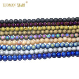 Natural Quartz Geode Agate Stone Beads 6/8/10/12mm Strand 15''
