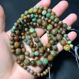 Round Green Turquoises Spacer Beads 6/8/10MM