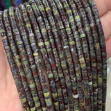 Natural Stone Rondelle Spacer Beads - Jewelry Making DIY Bracelet