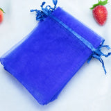 100pcs/lot Royal Jewelry Organza Gift Bags 5x7cm Wedding Pouches