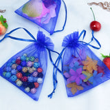 100pcs/lot Royal Jewelry Organza Gift Bags 5x7cm Wedding Pouches