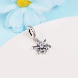 S925 Sterling Silver Bracelets Wedding Charm Spring Beads