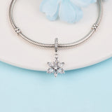 S925 Sterling Silver Bracelets Wedding Charm Spring Beads