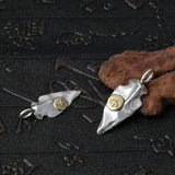 S925 Silver Takahashi Uro Eagle Pendant Couples Men Women