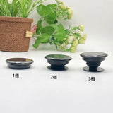 Set of 2 Natural Shungite Phone Prot Bracket, Energy Healing Stone