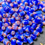 Silica Mineral Maroon Glass Beads Men's & Women's Jewelry