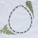 Natural Pearl Short Necklace For Women Seed Nature Jade Beads Choker