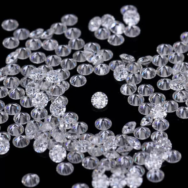 0.8-3.0mm D Round Cut Moissanite Loose Stone
