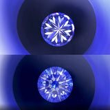 0.8-2.9mm D VVSI Moissanites Round Cut Loose Diamonds