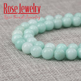 Amazonite Stone Beads Natural Round Spacer Beads 4-12mm