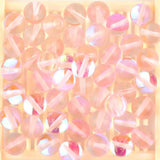 Matte Austrian Crystal Round Beads Assorted Sizes - DIY Bracelet