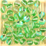 Matte Austrian Crystal Round Beads Assorted Sizes - DIY Bracelet