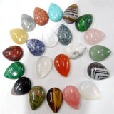 Sodalite Water Drop Cabochons 25*18MM 20PCS