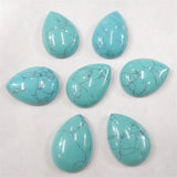 Sodalite Water Drop Cabochons 25*18MM 20PCS