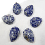 Sodalite Water Drop Cabochons 25*18MM 20PCS
