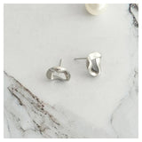 Minimalist Sterling Silver Earrings Personalized Plated Jewelry