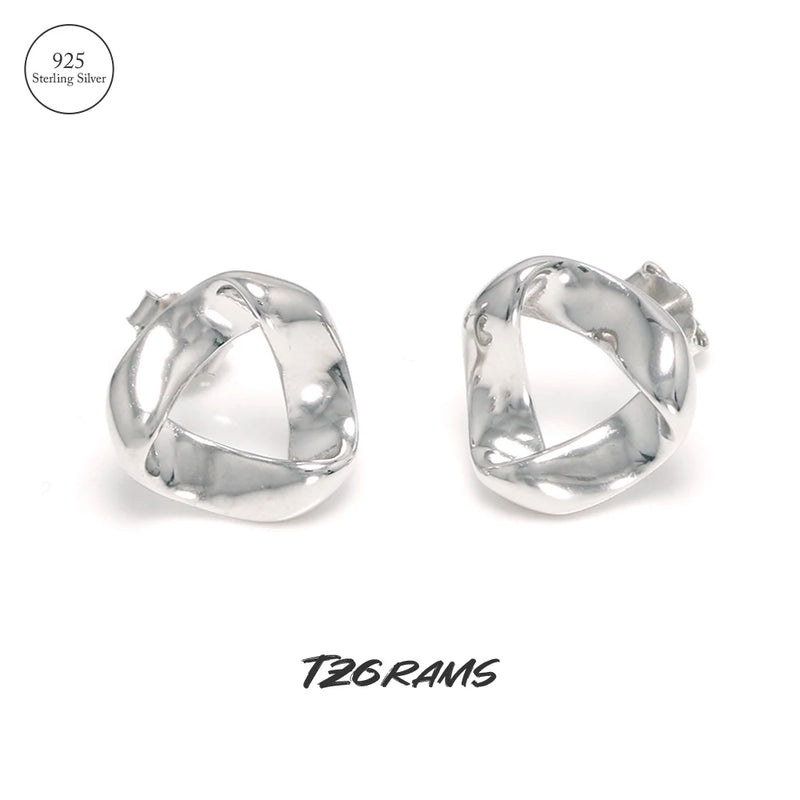 Minimalist Sterling Silver Earrings Personalized Plated Jewelry