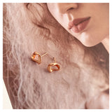 Minimalist Sterling Silver Earrings Personalized Plated Jewelry