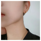 Silver Plated Wave Twist Earrings for Women