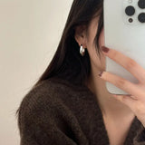 Silver Plated Hoop Earrings for Women, Birthday Party Jewelry