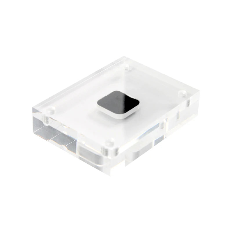 Acrylic Gem High Display Box Jewel Stone Organizer Case