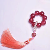 Strawberry Crystal Pendant Handmade Keychain Bag Hanging