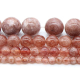 Sun Stone Beads DIY Necklace Bracelet 4/6/8/10/12mm