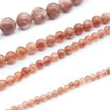 Sun Stone Beads DIY Necklace Bracelet 4/6/8/10/12mm