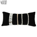 Velvet Large Bracelet Display Pillow Ankle Holder Watch Organizer
