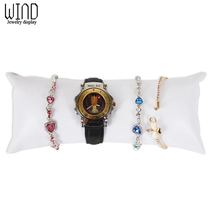 Velvet Large Bracelet Display Pillow Ankle Holder Watch Organizer