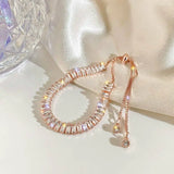 Adjustable Tennis Bracelet Clear Zircon Wedding Christmas Gift