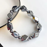 Terahertz Stone Bracelet Faceted Star Beads Crystal Jewelry