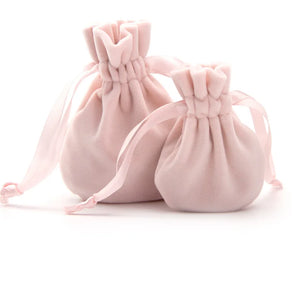 Velvet Drawstring Jewelry Pouch Wedding/Christmas Candy Bag