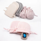 Velvet Drawstring Jewelry Pouch Wedding/Christmas Candy Bag
