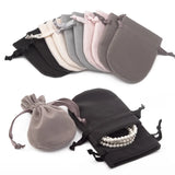 Velvet Drawstring Jewelry Pouch Wedding/Christmas Candy Bag