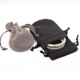 Velvet Drawstring Jewelry Pouch Wedding/Christmas Candy Bag