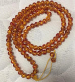 Tibet Amber Prayer Beads Necklace