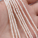 Small Potato Shape Pearl String 1.5-1.8mm