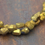 Colorful Titanium Coated Crystal Nugget Beads