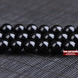Natural Stone Tourmaline Beads for DIY Jewelry Making 15''