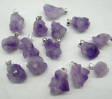 Amethyst Jewelry Pendant for Women Necklace Making