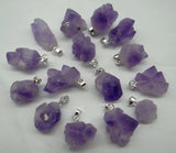 Amethyst Jewelry Pendant for Women Necklace Making