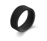 30PCS Men's Stainless Steel Wedding Ring