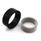 30PCS Men's Stainless Steel Wedding Ring