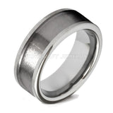 Tungsten Ring Core For Inlay Polished Pipe Cut