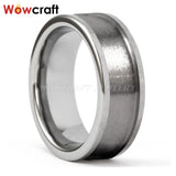 Tungsten Ring Core For Inlay Polished Pipe Cut