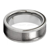 Tungsten Ring Core For Inlay Polished Pipe Cut