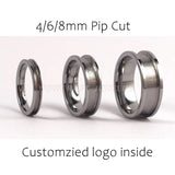 Tungsten Ring Core For Inlay Polished Pipe Cut