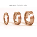 Tungsten Ring Core For Inlay Polished Pipe Cut